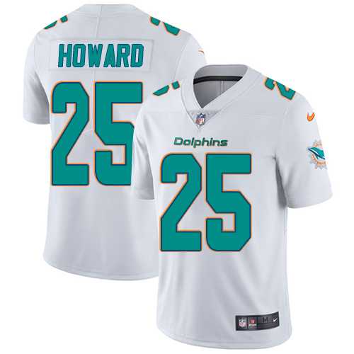 Nike Miami Dolphins #25 Xavien Howard White NFL Vapor Untouchable Limited Jersey,We sell and wholesale Nike Miami Dolphins #25 Xavien Howard White NFL Vapor Untouchable Limited Jersey on line form chian!